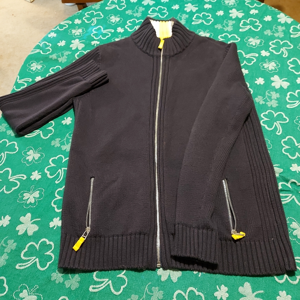 Like New Lands End Full Zip Sweater